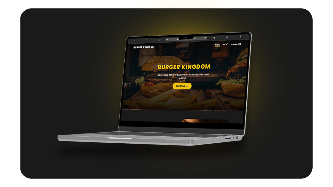 Burger Kingdom Web App